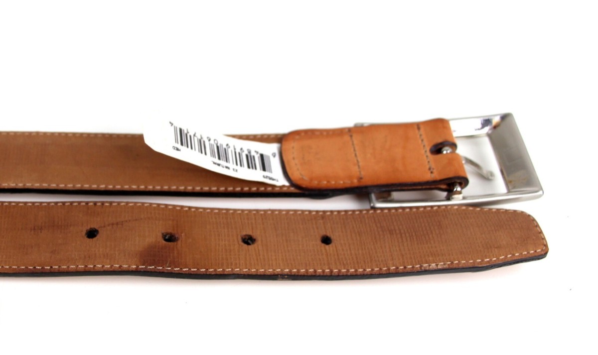 Tommy Bahama Spain TAN BROWN GENUINE LEATHER 1 1/8
