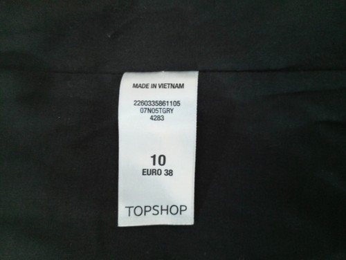 Topshop – Coat – UK 10 – Brown & Black Colour – New Without Tags Condition - Picture 14 of 18
