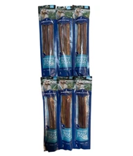 New (6) Barkworthies Oder-Free Bully Sticks 12" Dog Chew Treats