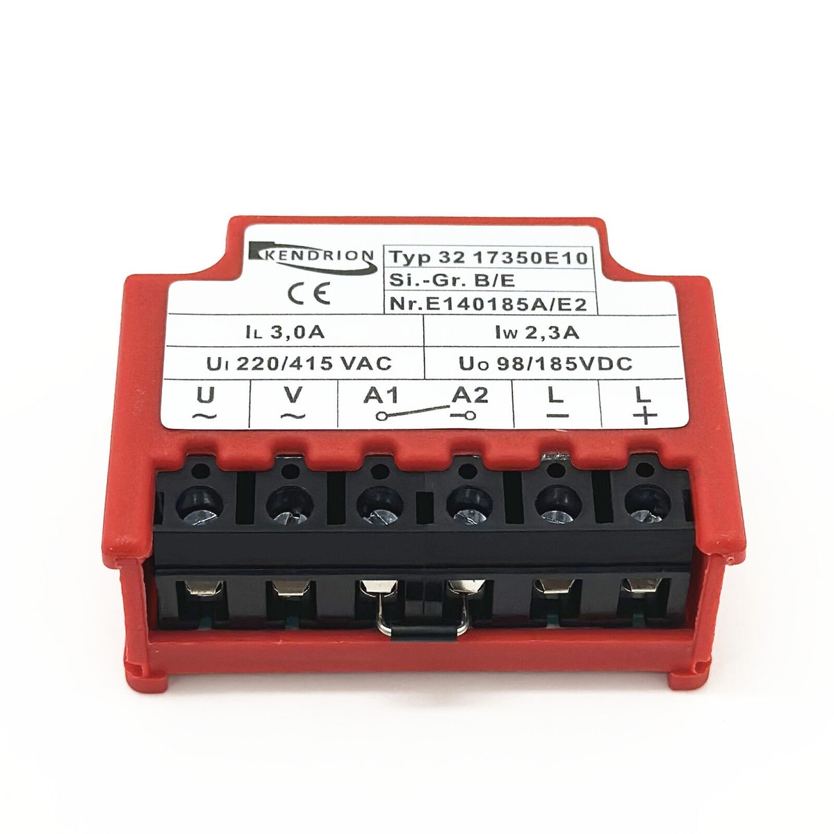 KENDRION Typ 32 17350E10 220/415VAC 98/185VDC Overexcitation