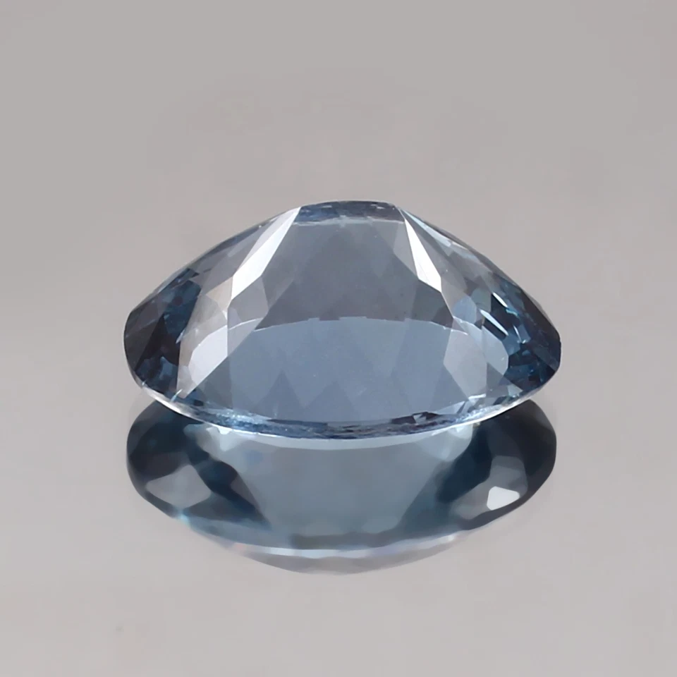 AAA Fine Natural Flawless Brazilian Aquamarine Loose Oval Gemstone Cut 18x13 MM - Image 4 of 4