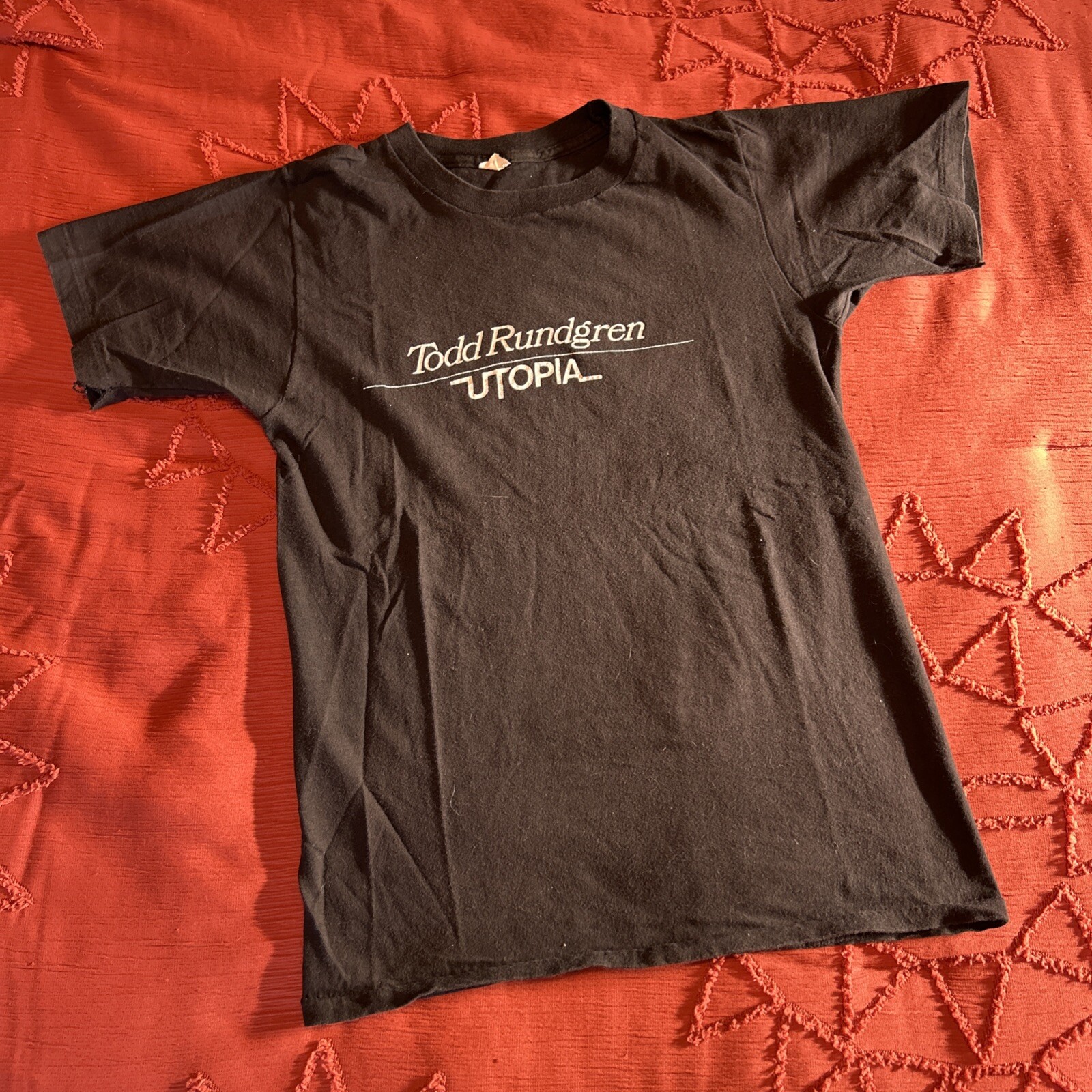 Original vintage 1973 Todd Rundgren Utopia Shirt - Gem