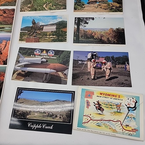 Vintage Mixed Lot of 76 NEW Souvenir Postcards State Parks Space Center - Picture 23 of 23