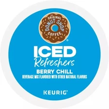 ORIGINAL DONUT SHOP BERRY CHILL ICED REFRESHERS KCUPS 20CT