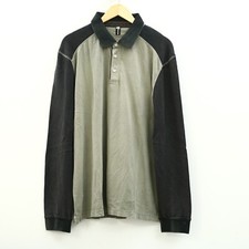 Napapijri Solid Polo T-Shirt Men's Long Sleeve Collared Neck 3XL PS 255897