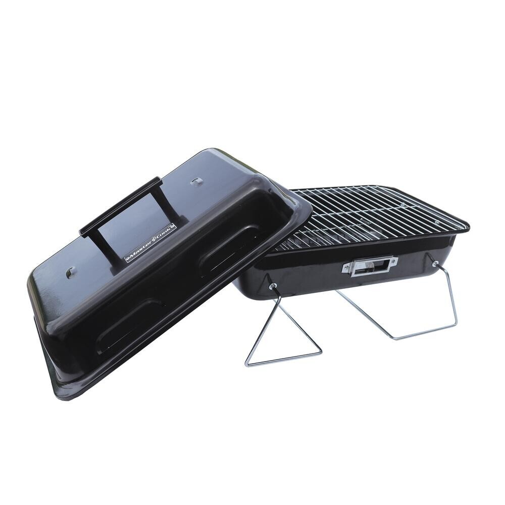 Barbecue à charbon portable avec grille réglable
