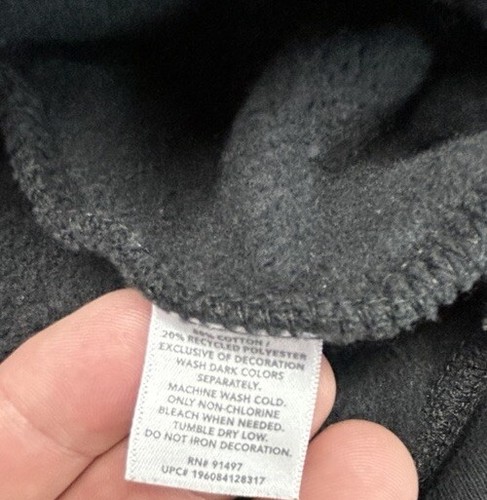 State Of Mine California Men Sweatshirt Size S Black Pullover Long Sleeve Hoodie - Bild 13 von 14