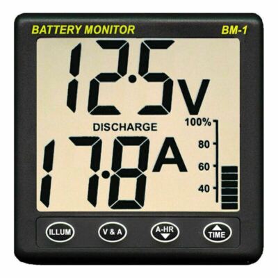 Nasa Clipper BM1 Batterie Monitor - 12 Volt Mit 5m Kabel   Für Marine & Boote