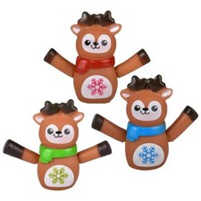 RI One Dozen Reindeer Finger Puppet 2" each