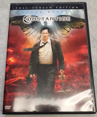 Constantine DVD Full Screen Edition Keanu Reeves Warner Brothers 2005 TESTED