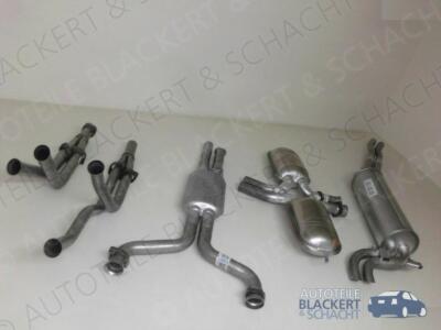 Auspuff Set komplett für Mercedes S-Klasse Coupe C126 500SEC o.Kat 1985-1991