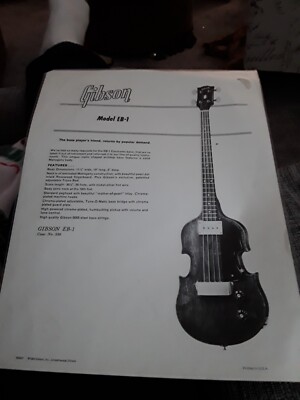 Gibson EB-1 ad #COOL# 
