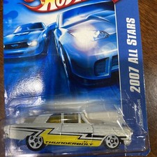 HOT WHEELS 1:64 2007 ALL STARS FORD THUNDERBOLT WHITE 5SP