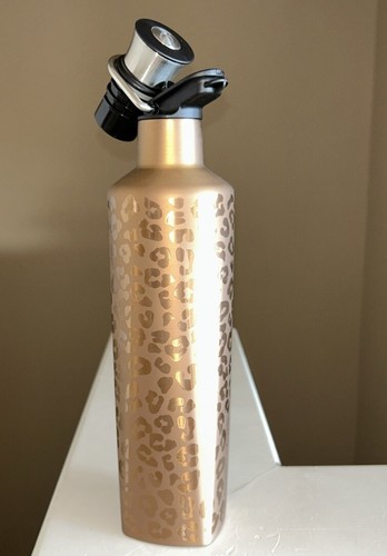 BrüMate Gold/Bronze Metallic Leopard ReHydration Bottle 25 oz RH25RL - Picture 2 of 4