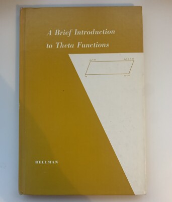 A Brief Introduction to Theta Functions by Richard Bellman