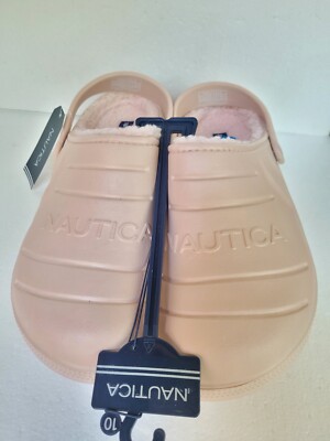 NAUTICA Women's River Breese Clogs Pink Seas Sz 10