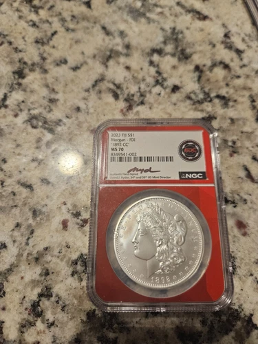 1892 MORGAN CC silver Dollar NGC MS 70 FIRST DAY CARSON CITY  FIJI MINT