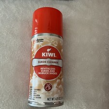 KIWI SUEDE NUBUCK CLEANER, Revitalizes Removes Dust Dirt, 4.25 Oz Can