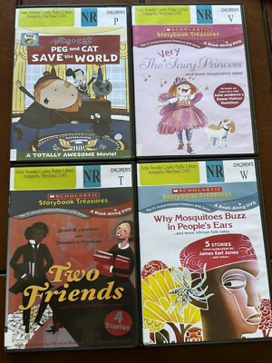 Peg and + Cat Save the World DVD Lot Two Friends Very Fairy Princess James Earl