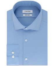 Calvin Klein Men's Slim-Fit Non-Iron Performance Stretch Infinite Dress Shirt