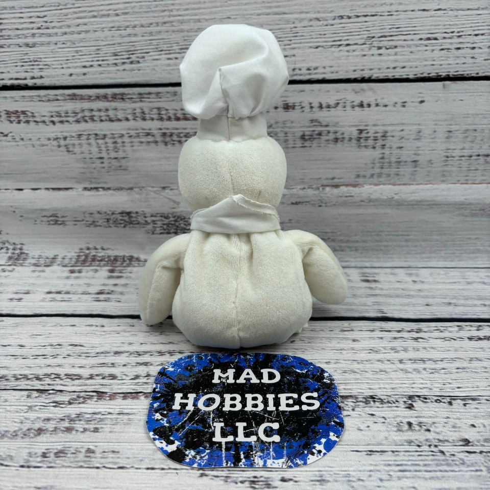 Pillsbury Doughboy Bean Bag Doll Beanie Plush 9" Inch Advertising 1997