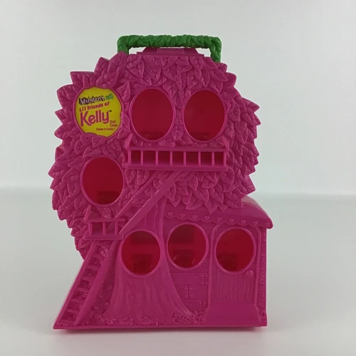 Adventures With Lil Friend Of Kelly Doll Case Pink Treehouse Vintage 1999 Mattel