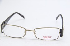 ESPRIT ET 9376 COLOR-535 GUNMETAL BROWN AUTHENTIC FRAMES EYEGLASSES 49-17
