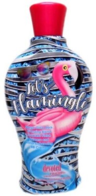 Devoted Creations LET'S FLAMINGLE Dark Bronzing Tanning Lotion Blend - 12.25 oz.