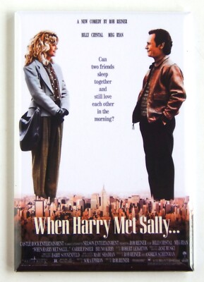When Harry Met Sally FRIDGE MAGNET movie poster