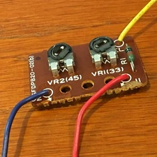 Technics SL-B2 Turntable Parts - Speed Adjust Circuit Board