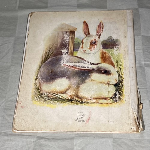 Rare 1912 1st Edition Our Four Footed Friends Farm Animals Linen No. 800 - Picture 6 of 8