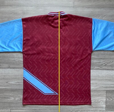 West Ham United 1993 1995 Home Football Jersey Soccer Shirt Pony