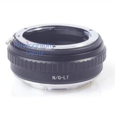 Lens Mount Adapter Ring for Nikon G Lens to For Leica T SL TL CL Mount Camera