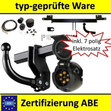 AHK + E-Satz 7 polig für MAZDA 2 (DE) Bj. 07-15 Anhängerkupplung AHZV Komplett