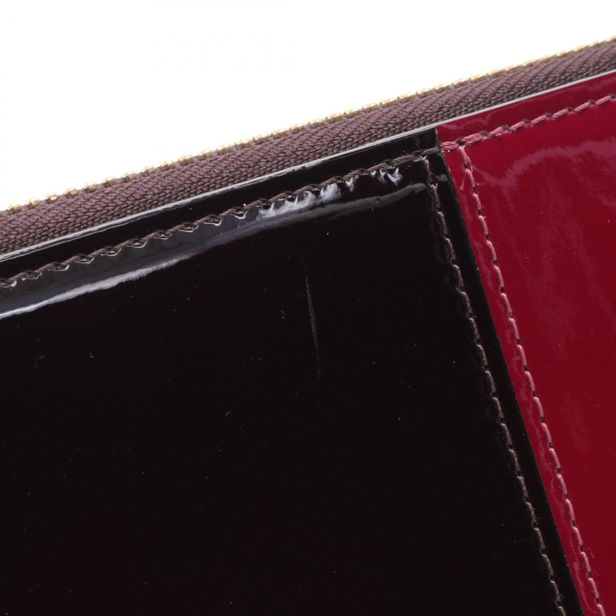 LOUIS VUITTON Portefeuille Miroir Magenta long wallet M64403 