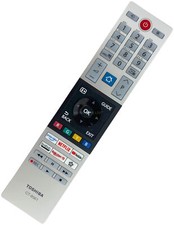 Image of Genuine Toshiba TV Remote Control for 43UV2363DB Smart 4K Ultra HD HDR LED TV