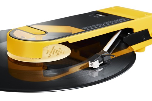 NEW, IMPROVED Audio-Technica AT-SB727-YL Sound Burger Portable turntable - Picture 3 of 4