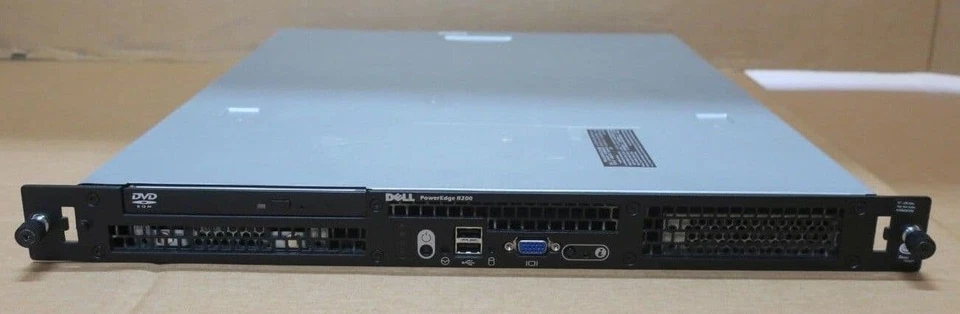 Dell PowerEdge R200 Intel Xeon E3110 3.00GHz 4x 1GB Ram 250GB HDD 1U Rack Server - Image 2 of 3