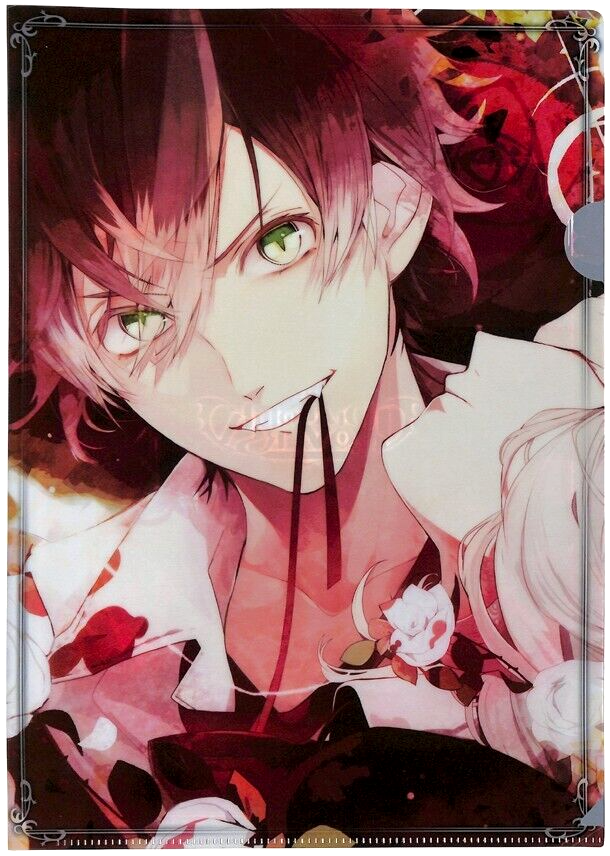 Diabolik Lovers Clear File Folder Anikuji E-1 Prize A4 Ayato