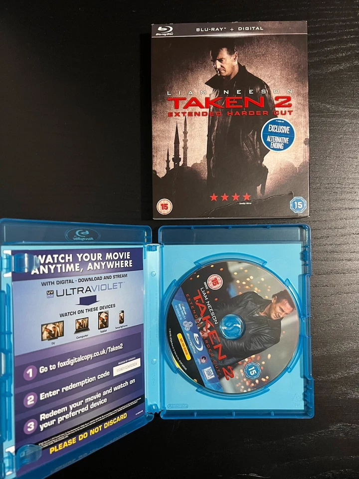Taken 2 (Blu-ray) – Extended Edition – Mint Condition – Liam Neeson Thriller - Image 4 of 4