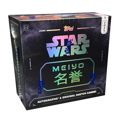 2025 Topps Star Wars Meiyo Factory Sealed Hobby Box