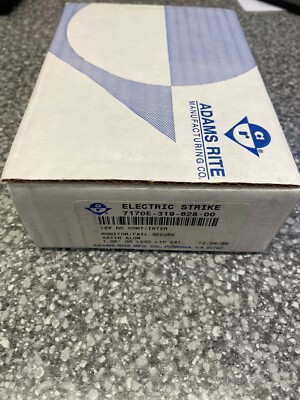 Adams Rite Electric Strike 7170E-319-628-00 12V DC ausfallsicher überwacht 7100
