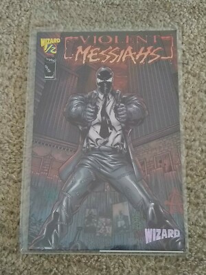 Violent Messiahs Wizard 1/2 with COA Image Comics 2001