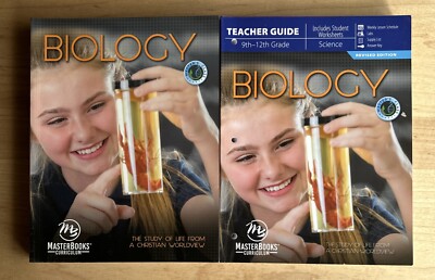 Biology The Study of Life From a Christian Worldview Set Master Books Curriculum