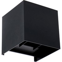 Led AußEn-Wandleuchte AußEnleuchte Schwarz 6 Watt Warmweiß IP65 Up-Down