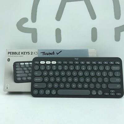 Logitech Pebble Keys 2 K380s, Multi-Device Bluetooth Wireless Keyboard