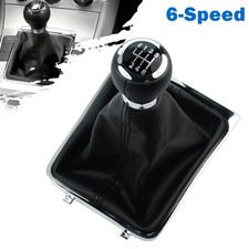 Schaltknauf Schaltmanschette Schaltsack f. VW Passat 3C2 3C5 B6 Rahmen 3C 6-Gang