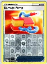 Damage Pump Uncommon SWSH11: Lost Origin Reverse Holo 156/196 LP