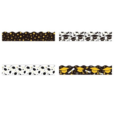 18m Graduation Border Sticker 75mm Wide Whiteboard Decorative Border Sticker