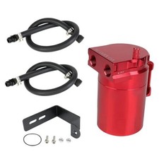 Oil Catch Can, Universal Baffled Oil Catch Can Compatible with Chevy Silverado